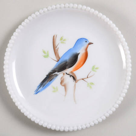 Beaded Edge Birds 7" Salad Plate