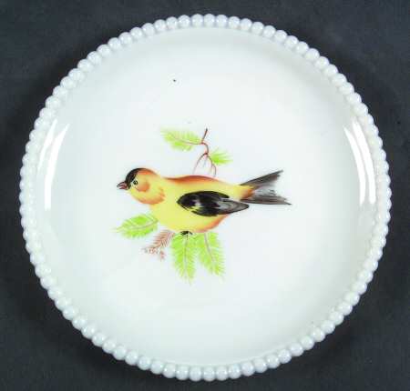 Beaded Edge Birds 7" Salad Plate