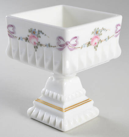 Roses & Bows Small Wedding Bowl No Lid