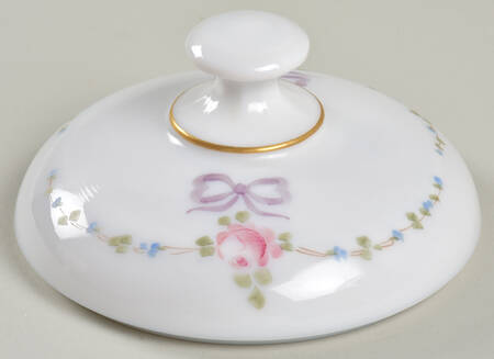 Roses & Bows Lid for 6" Compote
