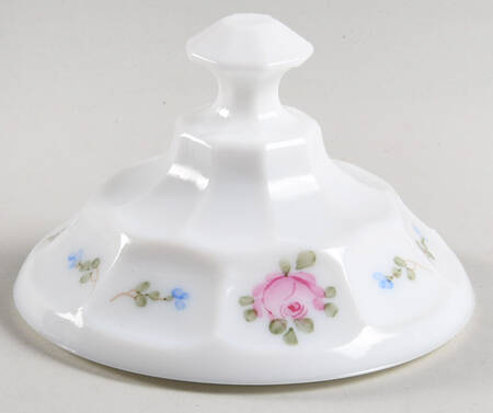 Roses & Bows Lid for Footed Candy Box