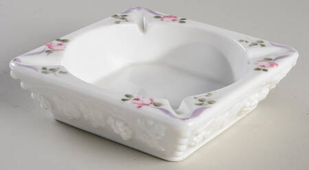 Roses & Bows Medium Square Ashtray