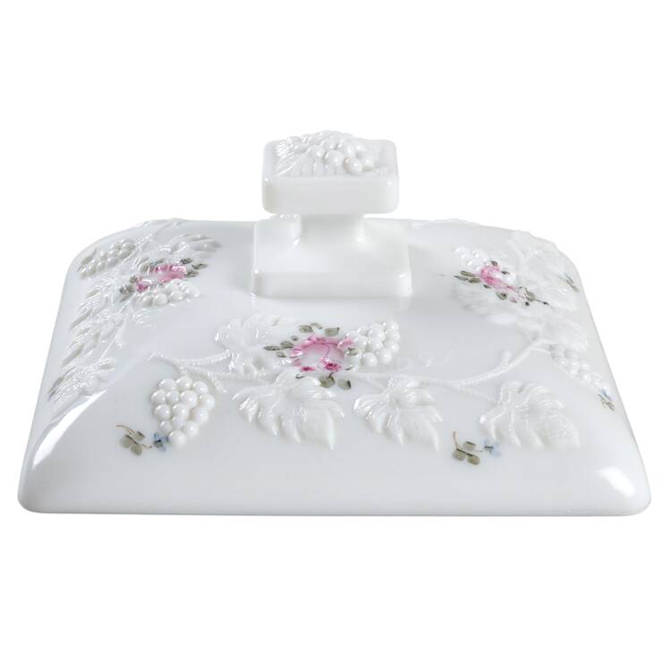 Roses & Bows Lid for Ft Beaded Candy Dish