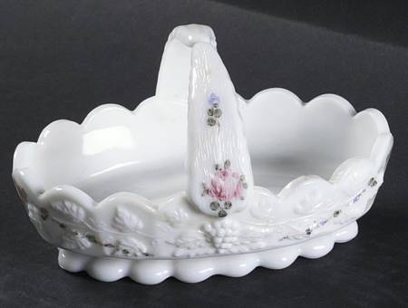 Roses & Bows Small Basket