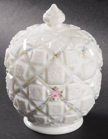 Roses & Bows Candy Dish & Lid