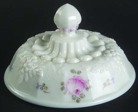 Roses & Bows Lid for Round Puff Box