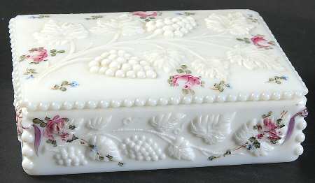 Roses & Bows Cigarette Box & Lid
