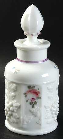Roses & Bows Round Perfume Bottle & Stopper