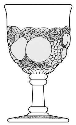 Della Robbia Clear (Frosted Fruit Only)
