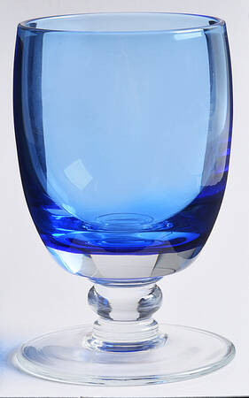 Bess Blue Water Goblet