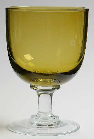 Maggie Green Water Goblet
