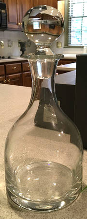 Country Decanter & Stopper