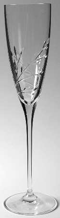 Vera Leaf Fluted Champagne