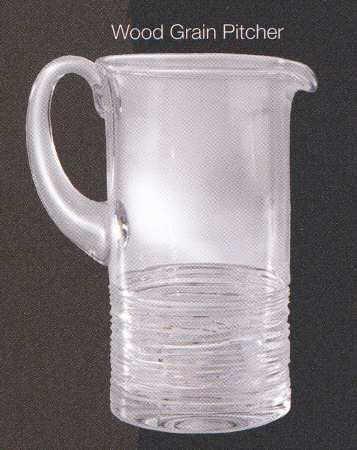 Wood Grain Pitcher
