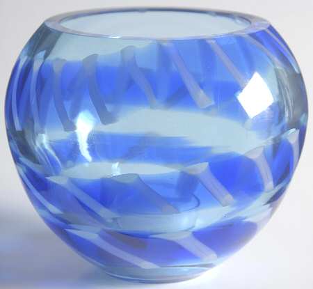 Evolution (Cobalt Rush) Votive Candleholder
