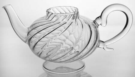 Tea Party Teapot Base-No Infuser Or Lid