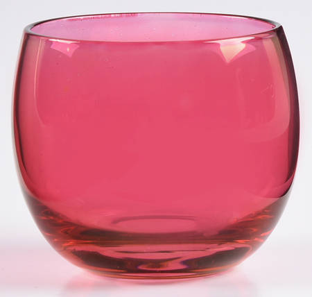 Cranberry Lustre Roly Poly