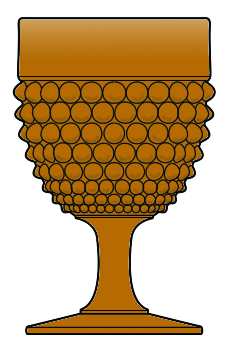 Hobnail Amber