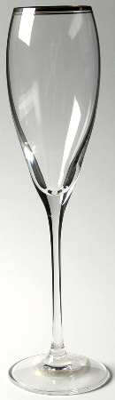 Sterling Gold Fluted Champagne