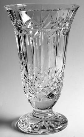 Starburst 12" Engravable Flower Vase