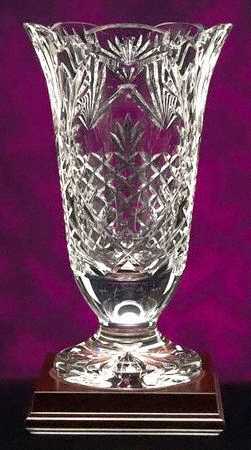 Laurel Wreath 10" Flower Vase