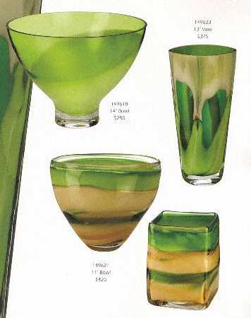 Evolution (Peridot Whisper) 13" Flower Vase