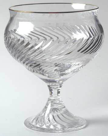 Arrington Gold 5" Footed Bowl
