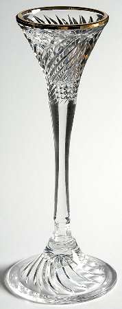 Arrington Gold 7" Single Light Candlestick