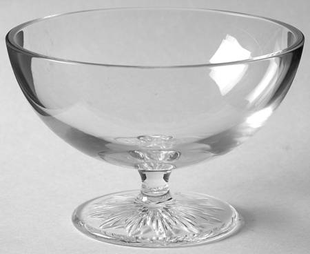 Clearly Waterford 5" Footed Bowl