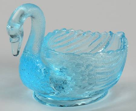 Animals & Figurines #77/52 Blue Swan Salt Dip