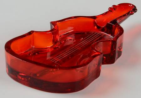 Animals & Figurines Violin Ashtray