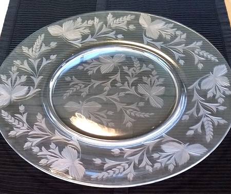 Oak 19" Round Platter