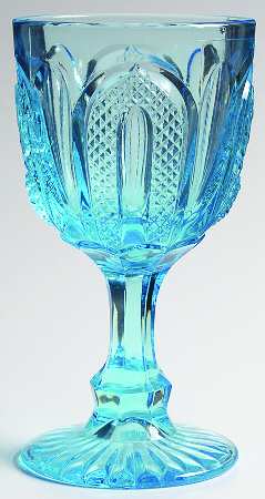 Magnet and Grape Blue by L G Wright Glass