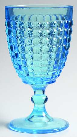 Thousand Eye Blue by L G Wright Glass