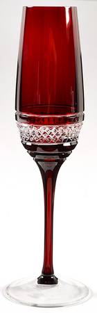 Voya Ruby Fluted Champagne