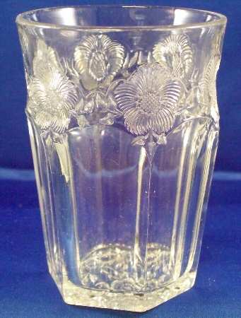 Floral Colonial 8 Oz Flat Tumbler