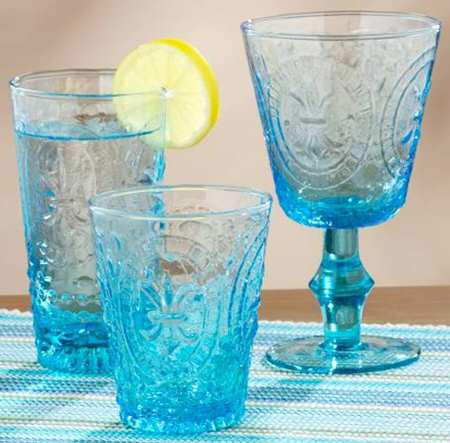 Fleur de Lys Blue by World Market