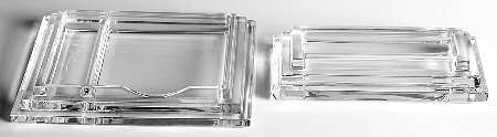 Contempra (2 Pc) Desk Set (Notepad & Business Card Holder)