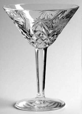 Palm Tree Martini Glass