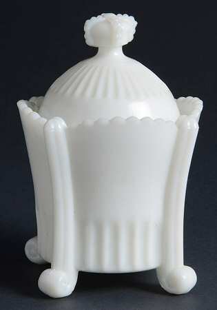 200 Milk Glass Bowl Has Lip, Sugar Bowl & Lid