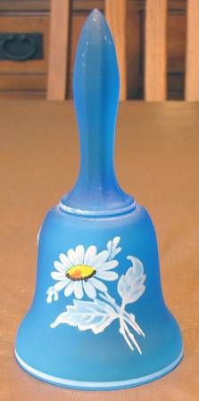 Daisy Decal Blue Mist Bell