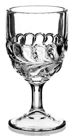 Plume Clear by L G Wright Glass