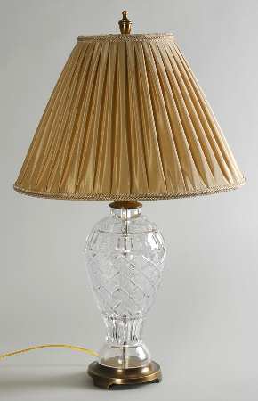 Castle Carra 28" Electric Lamp & Shade