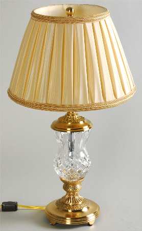 Thistle 19" Electric Lamp & Shade