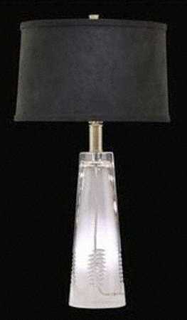 Astrum 28" Electric Lamp & Black Shade
