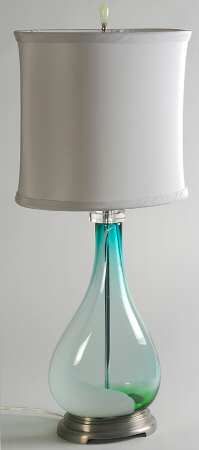 Evolution (Waterfall Swirl) 31" Electric Lamp & Shade