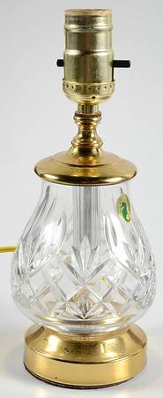 Fiona 13" Electric Lamp Base by Waterford Crystal