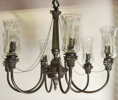 Whittaker 6 Arm Chandelier