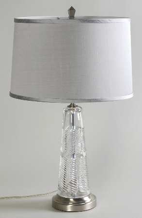 Coil 23" Electric Lamp & Shade