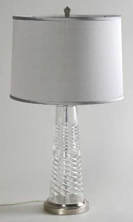 Coil 29" Electric Lamp & Shade